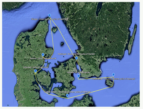 Rund Denmark 2024 course